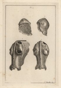 Helm 1,2, en ijzeren chanfron of chafron 3,4 die toebehoorden aan Guy, Graaf van Warwick door Unbekannt