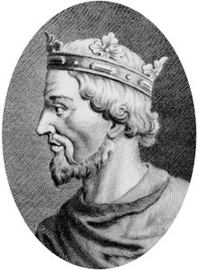 Hendrik I Franse Koning (gravure) door Unbekannter Künstler