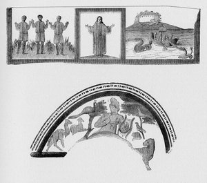 Geschiedenis van het oude Rome. Rome gravures van 1872 door Unbekannt