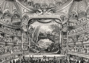 Geschiedenis van het theater: Het Variétés Amusantes theater in Parijs (nu het Théâtre-Français)