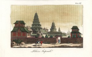 Keizerlijk Paleis, Tokio, Japan door Unbekannter Künstler