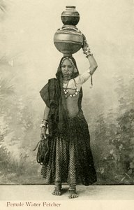 Indiase waterdrager