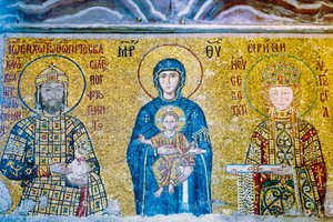 Istanbul, Turkije, Hagia Sophia (foto) door Unbekannt
