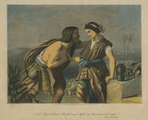 Jacob verklaart zijn liefde voor Rachel - Bijbel