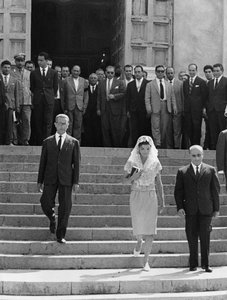 Jacqueline Kennedy in Italië