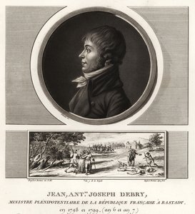 Jean Antoine Joseph Debry, Gevolmachtigd Minister van de Franse Republiek, redenaar door Unbekannt