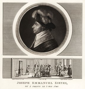 Joseph Emmanuel Sieyes, Franse politicus en theoreticus door Unbekannt