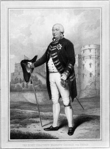 Koning George III, Koning van Groot-Brittannië, ca. 1800 door Unbekannt