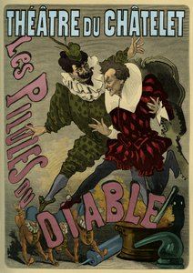 Les Pilules du Diable - poster reclame voor féerie
