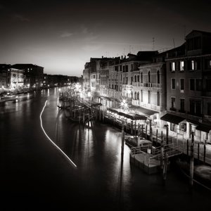 Lichtverkeer, Venetië, Italië, 2013 door Leopold Blonder