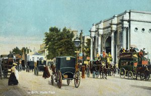 Londen - Marble Arch, Hyde Park door Unbekannter Künstler