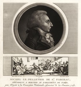 Louis-Michel le Peletier, Markies van Saint-Fargeau (1760-1793), Franse politicus en martelaar van de Franse Revolutie