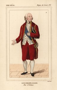 Louis Philippe Joseph, Hertog van Orleans door Unbekannter Künstler