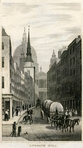 Ludgate Hill door Unbekannt