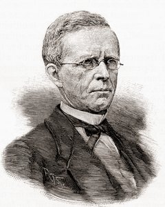 Lyman Trumbull, uit The Century Magazine, gepubliceerd 1887 door Unbekannter Künstler