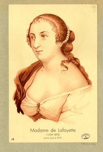 Madame de Lafayette door Unbekannter Künstler