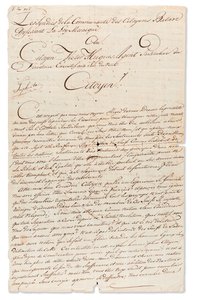 Handgeschreven brief ondertekend 