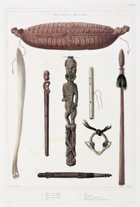 Maori-artefacten, Nieuw-Zeeland