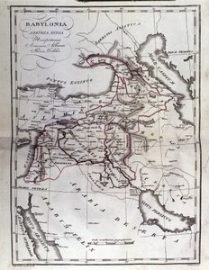 Kaart van Mesopotamië