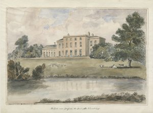 Milford Huis: aquarel schilderij, 1848