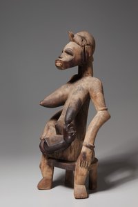 Moeder-en-kind figuur, 1800s-1900s
