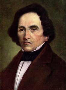 Muziek. De Duitse componist Giacomo Meyerbeer. Illustratie, Oostenrijk, ca. 1900 (ansichtkaart) door Unbekannter Künstler