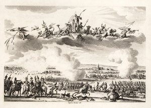 Napoleon Bonaparte, Eerste Consul van de Franse Republiek, bevelvoerend over het Franse leger bij de Slag bij Marengo