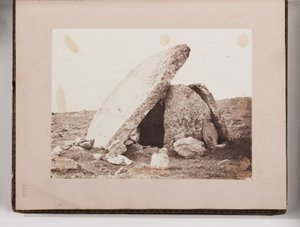 Neolithisch monument, Wales, ca. 1860s