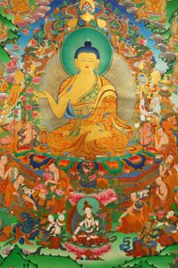 Nepalese tangka Parijs Frankrijk door Unbekannt