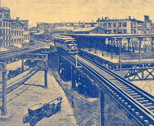 New York metro door Unbekannter Künstler