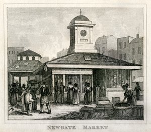 Newgate Markt door Unbekannt