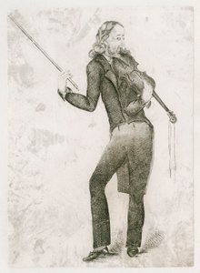 Niccolo Paganini - karikatuur