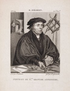Nicholas Kratzer, Duitse astronoom, ca. 1528 door Unbekannt