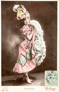 Oude ansichtkaart/Lawlor/Actrice