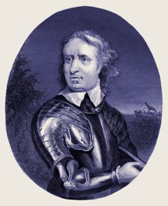 Oliver Cromwell door Unbekannter Künstler