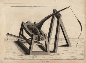 Onager, een soort katapult om stenen te werpen door Unbekannt