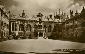 Oriel College, Oxford door Unbekannter Künstler