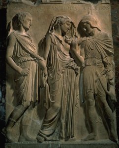 Orpheus, Eurydice en Hermes