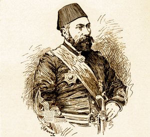 Osman Pasha (De verdediger van Plevna) door Unbekannter Künstler
