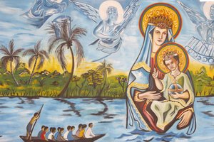 Onze-Lieve-Vrouw van Togo fresco