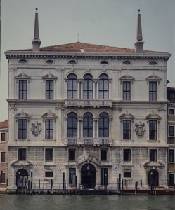 Palazzo Balbi aan het Canal Grande, Venetië door Unbekannt