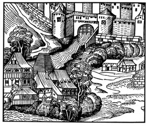 Papiermolen door Unbekannter Künstler