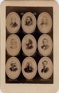 Commune van Parijs (1871): portret van Franse politici van de Socialistische Partij