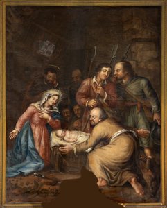 Parochiekerk Sint-Amandus, Schendelbeke door Unbekannter Künstler