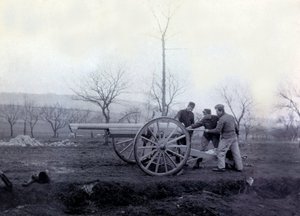 Foto uit een persoonlijk album van een infanterieluitenant tijdens de eerste maanden van de Eerste Wereldoorlog door Unbekannt