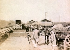Foto uit een persoonlijk album van een infanterieluitenant tijdens de eerste maanden van de Eerste Wereldoorlog door Unbekannt