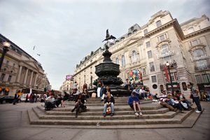 Piccadilly Circus, Londen (foto)
