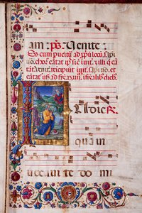 Piccolomini Bibliotheek: koorboek, cod. 7.G, ff. 40v met 