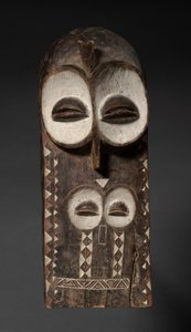 Plankmasker, mogelijk begin 1900s