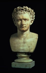 Portretbuste van Keizer Nero (37-68), na 75 AD door Unbekannt